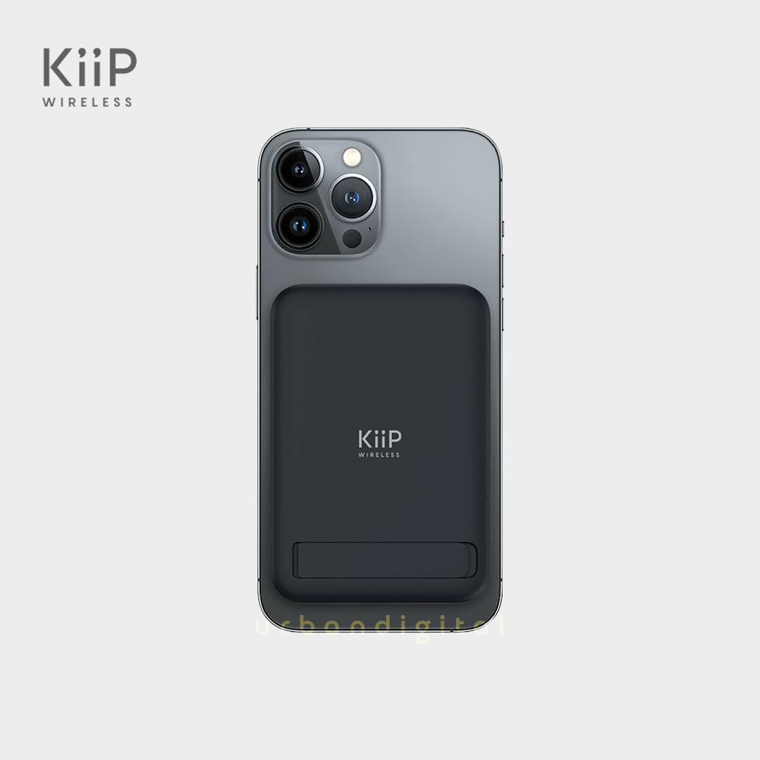 KiiP EW52 wireless power bank hitam