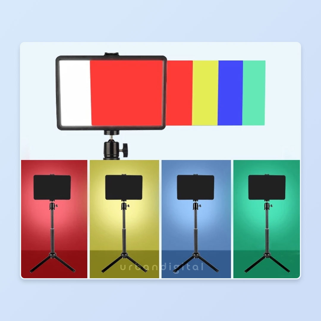 Lampu Fotografi-Live Vlogging Dengan Filter Warna