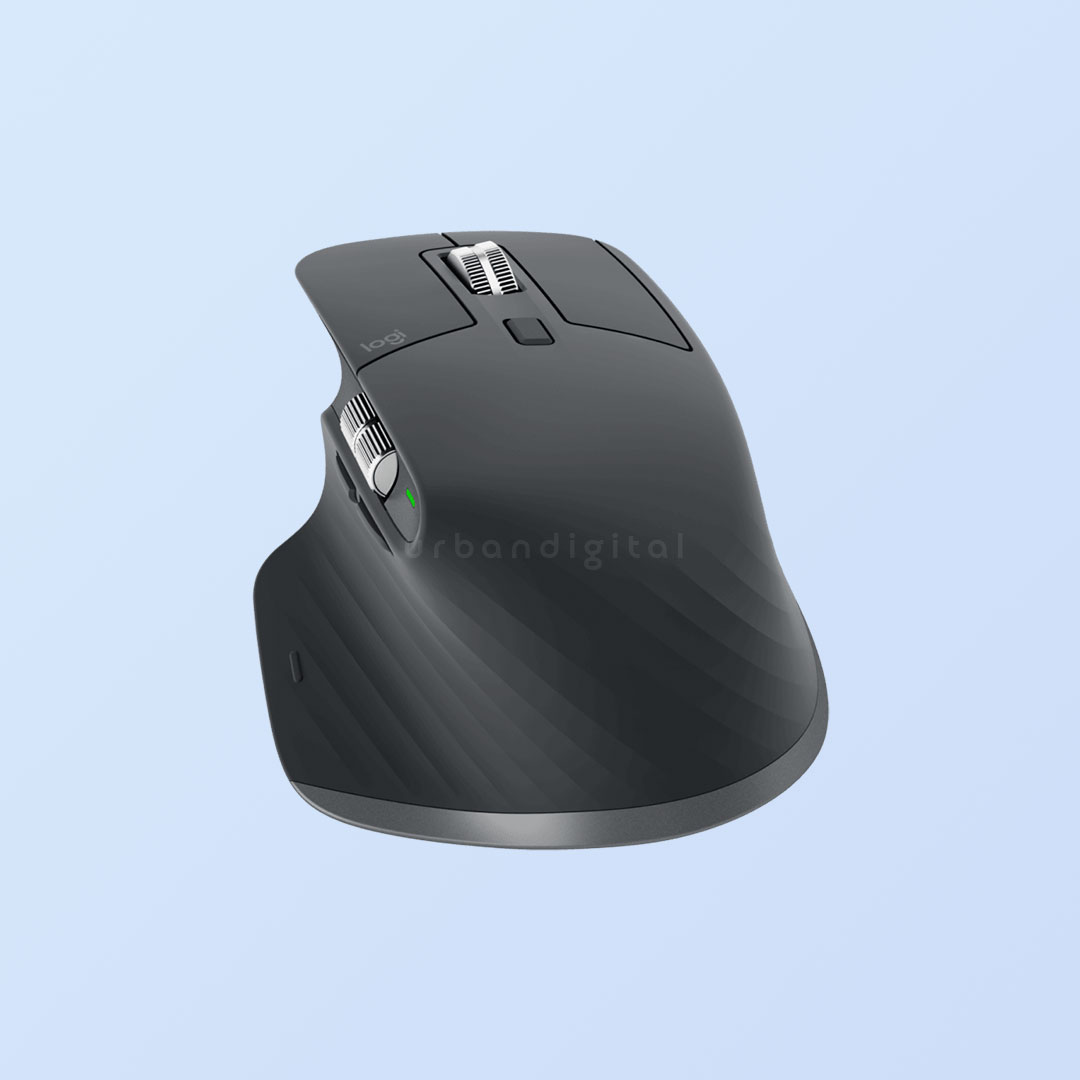 mouse wireless Logitech MX Master 3S belakang