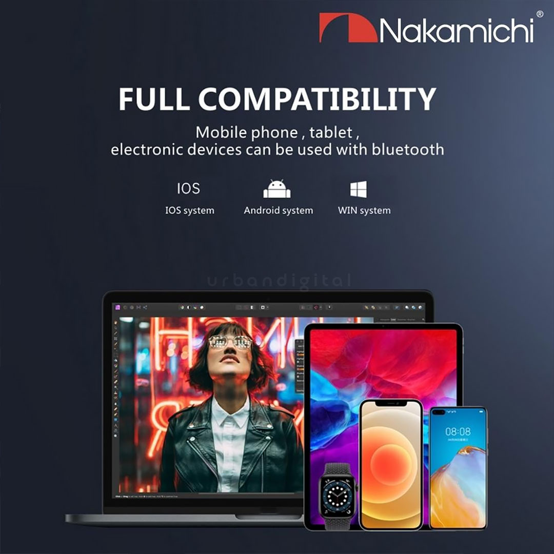 Nakamichi N2 Mono Wireless Mobile Earphone Compatibility