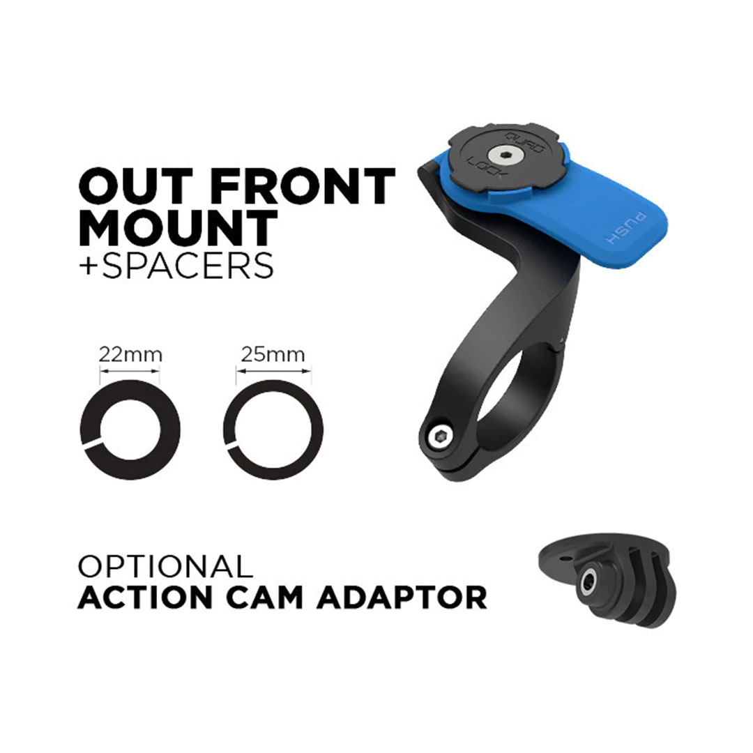 dudukan hp di sepeda Quad Lock Out Front Mount