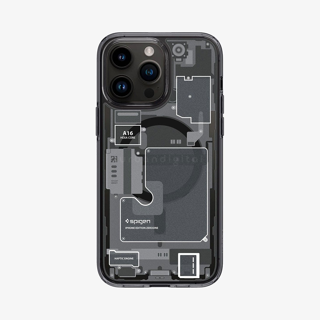case iPhone Spigen Ultra Hybrid Zero One belakang