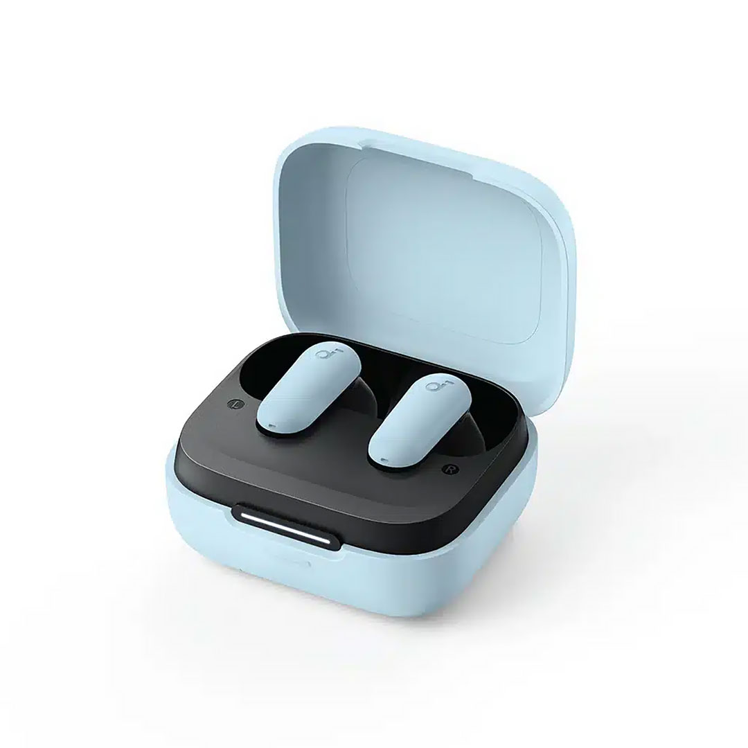 TWS Anker Soundcore R50i NC biru di box