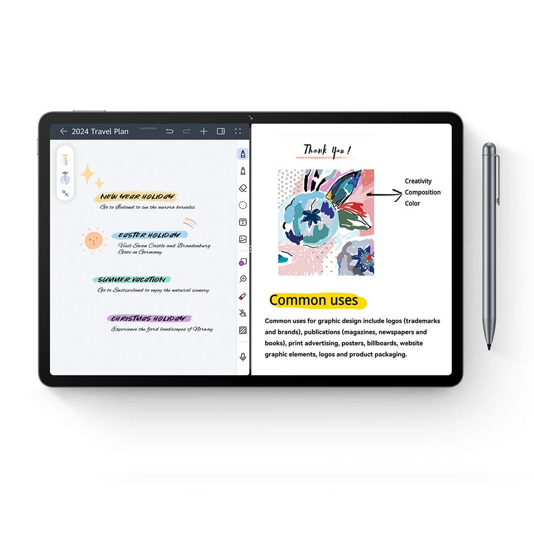 HUAWEI MatePad SE 11 dan pena stylus