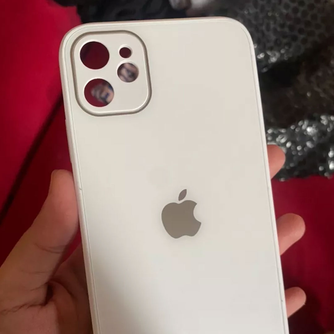 casing iphone 11 prometal putih