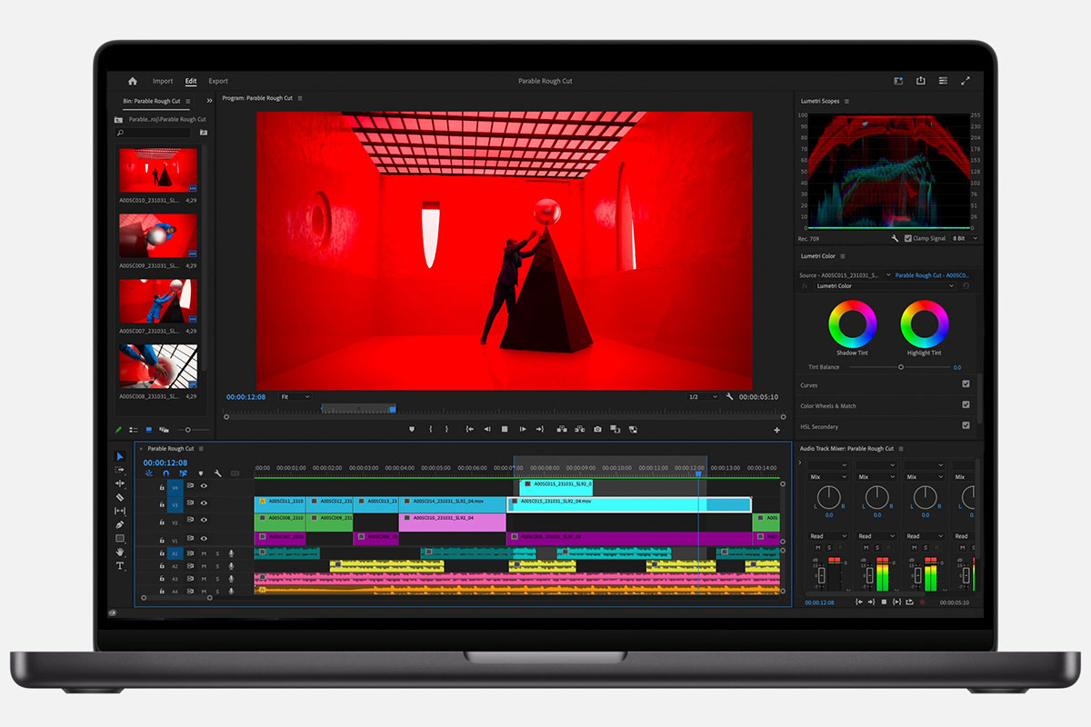 edit video macbook pro 16 m3
