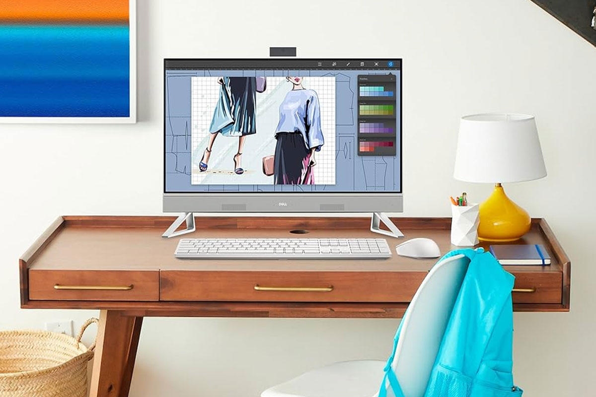 komputer all-in-one dell inspiron 24 di home office