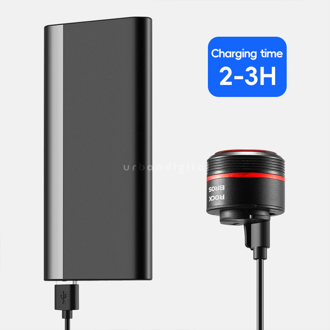 waktu charging lampu sepeda ROCKBROS BL-S2