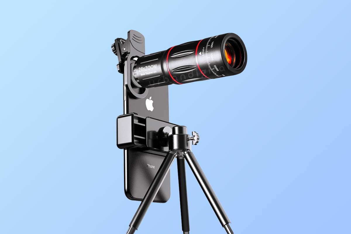 lensa telefoto ponsel 28x