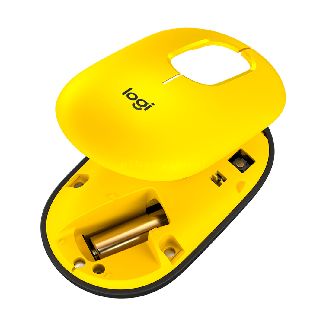 tempat baterai logitech POP mouse