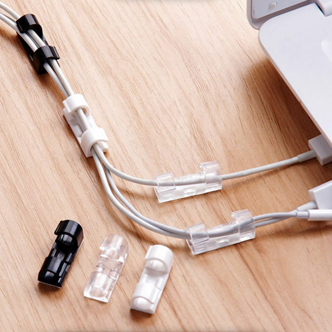 klem perapih kabel tempel