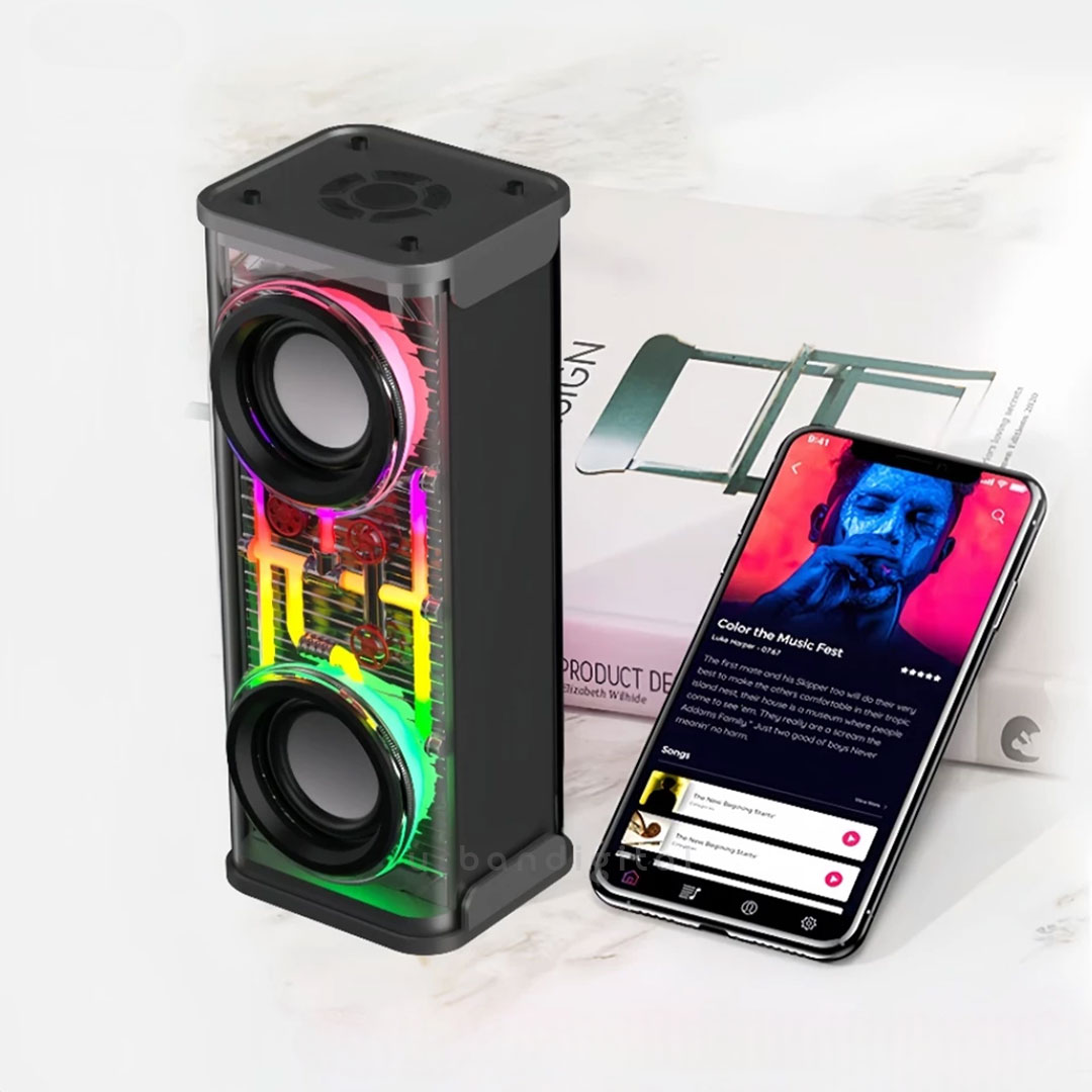 speaker bluetooth transparan lenyes s220