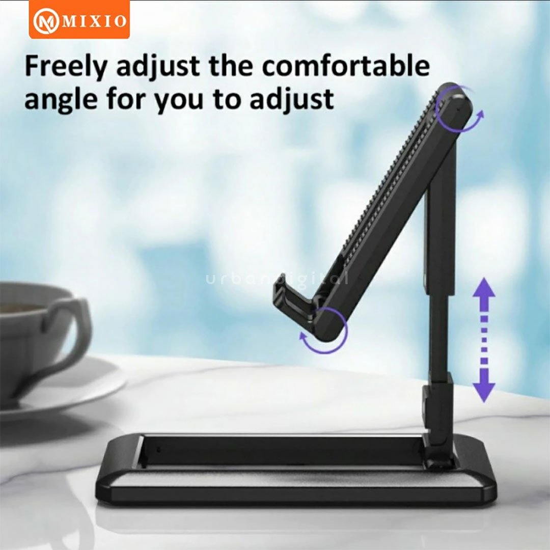stand hp mixio a32 bisa disesuaikan