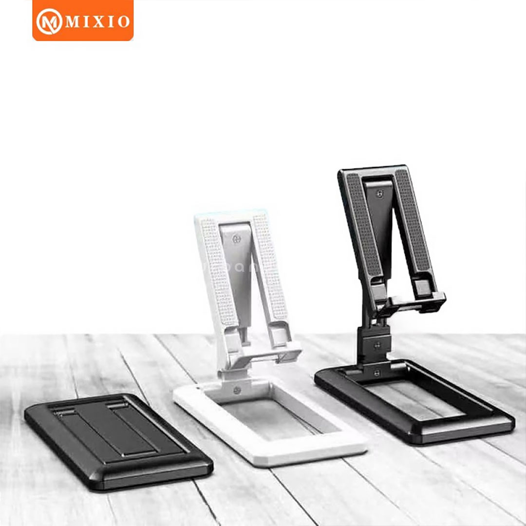 stand hp mixio a32 dalam berbagai posisi