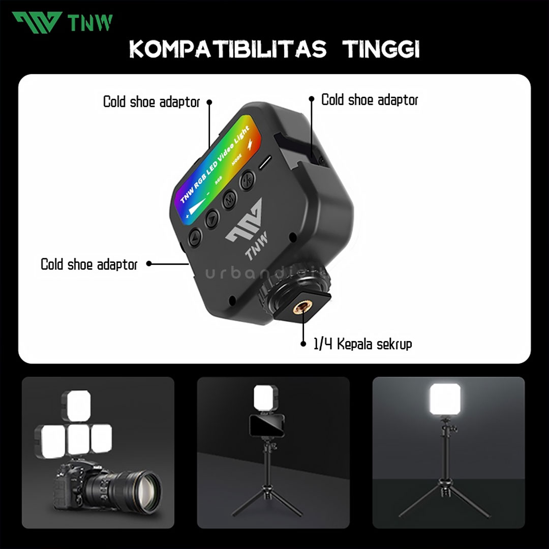 tnw lampu rgb portable