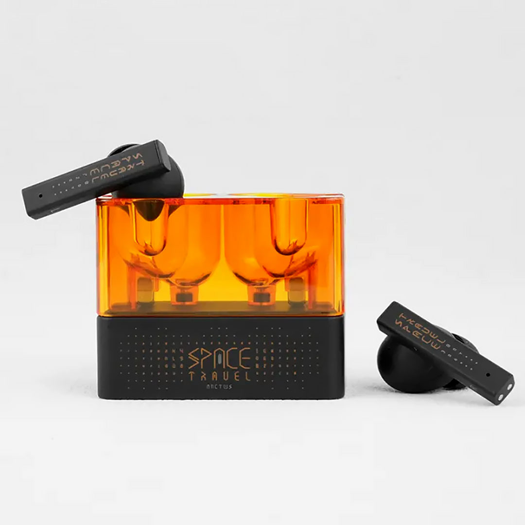 tws moondrop space travel hitam dan casing