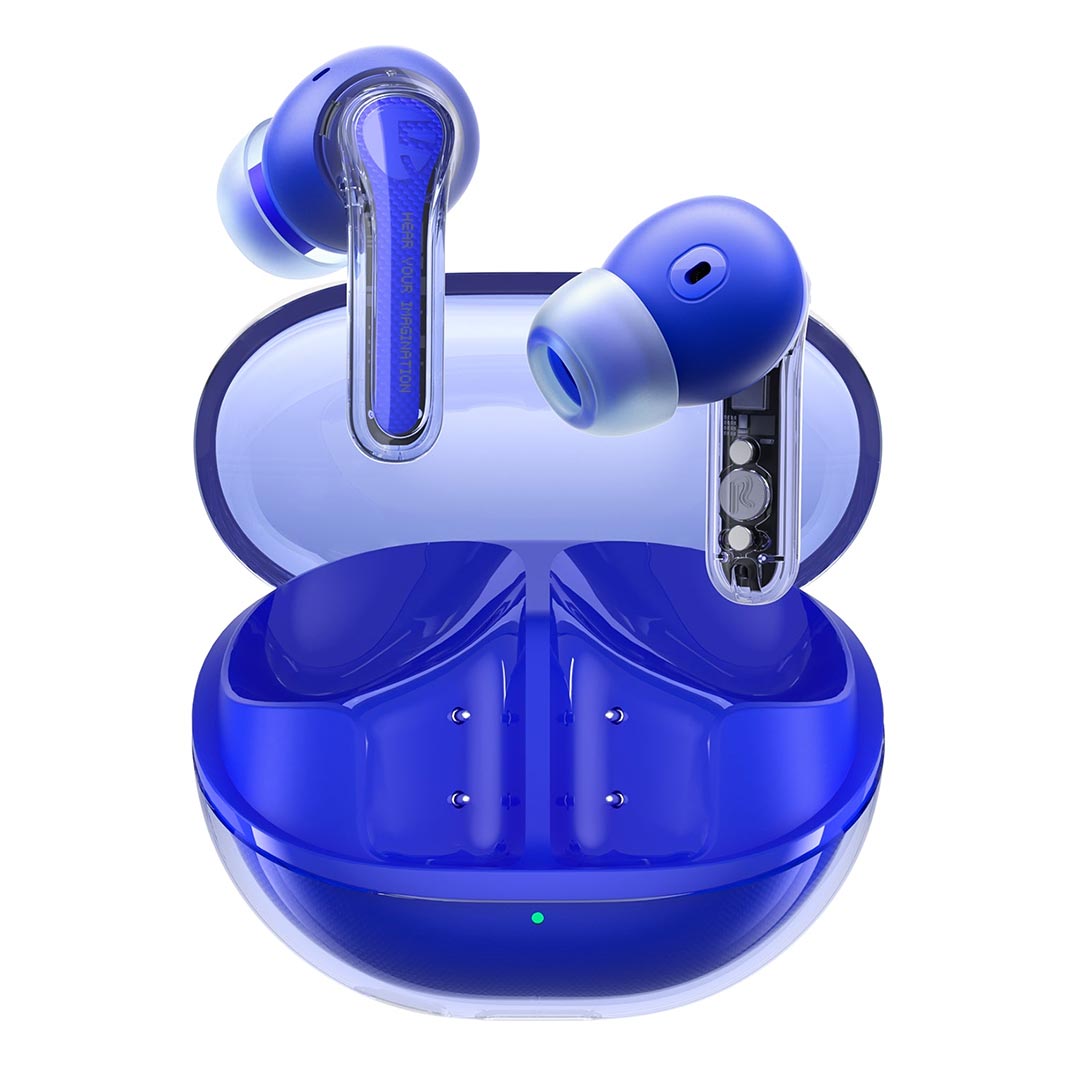 tws soundpeats clear blue