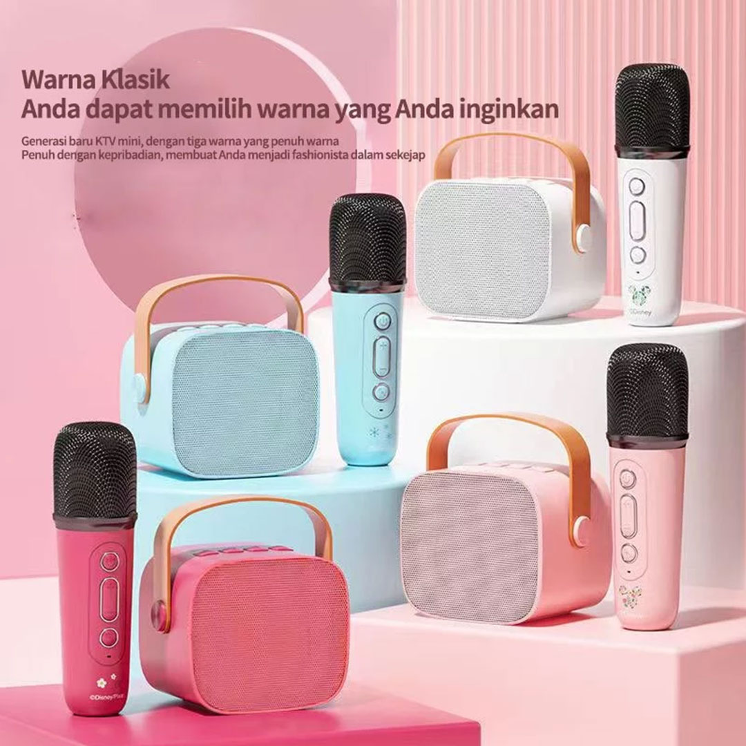 warna speaker bluetooth karaoke