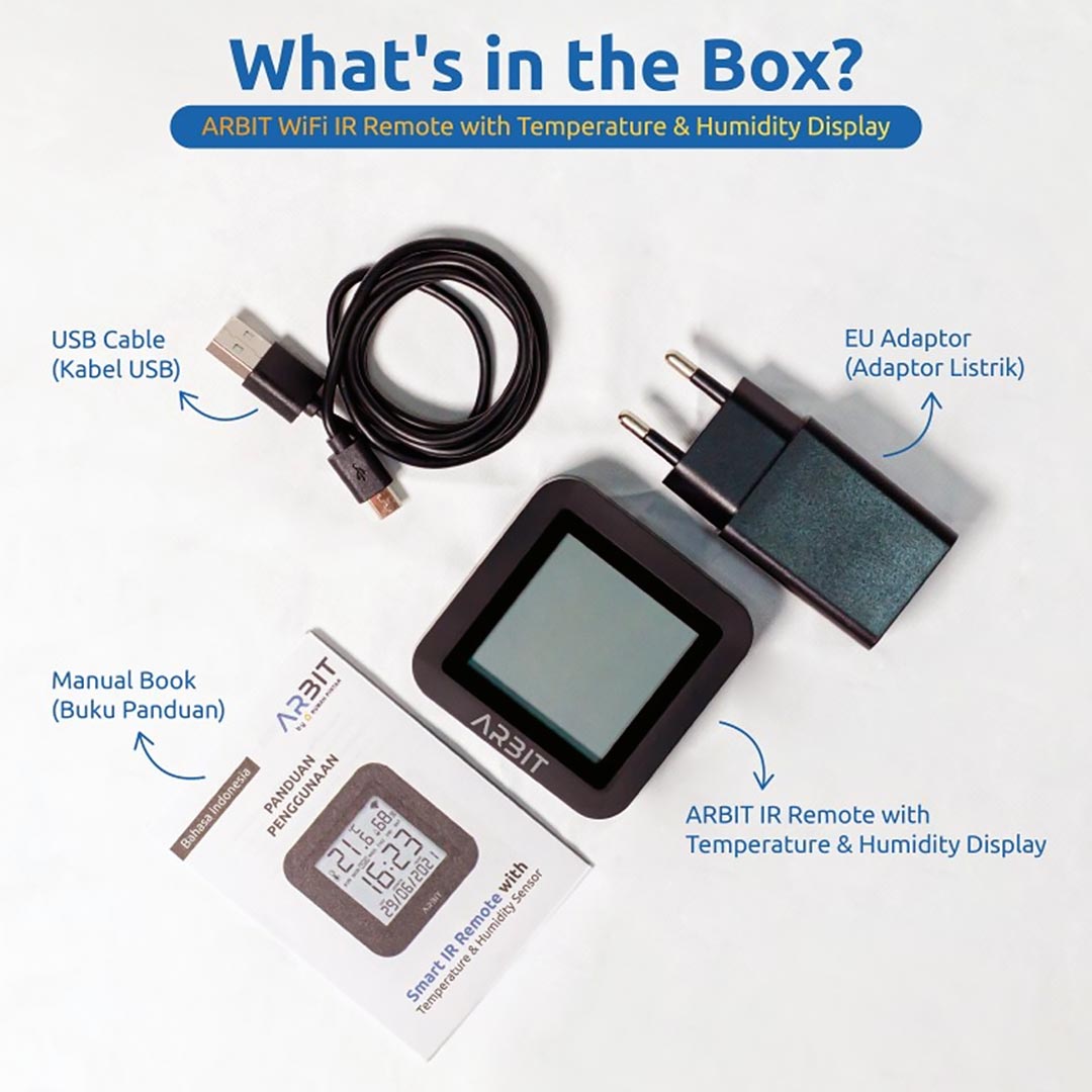 ARBIT WiFi IR Remote with display