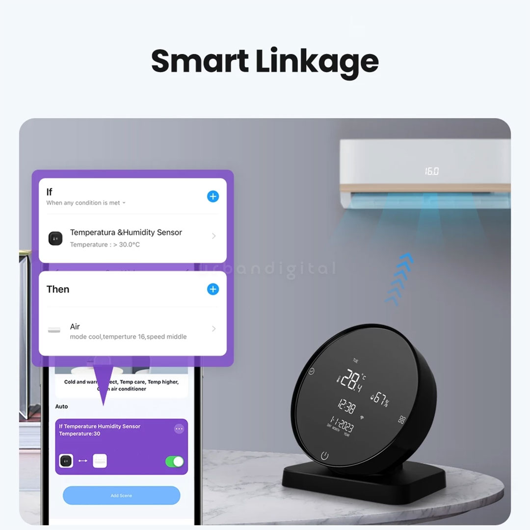 AVATTO WiFi IR Remote Dengan Sensor Suhu