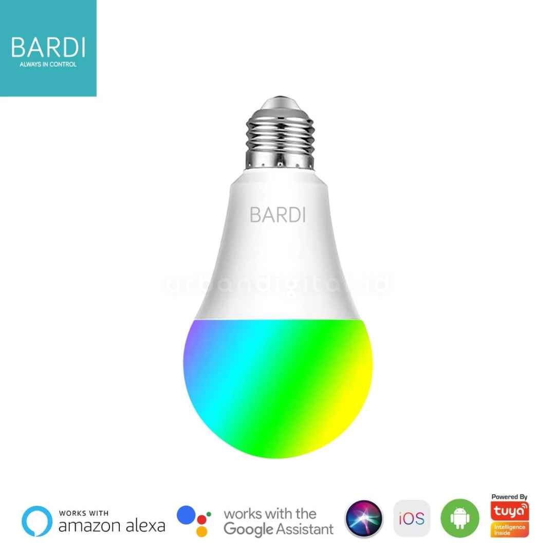 lampu smart LED BARDI RGBWW 9W