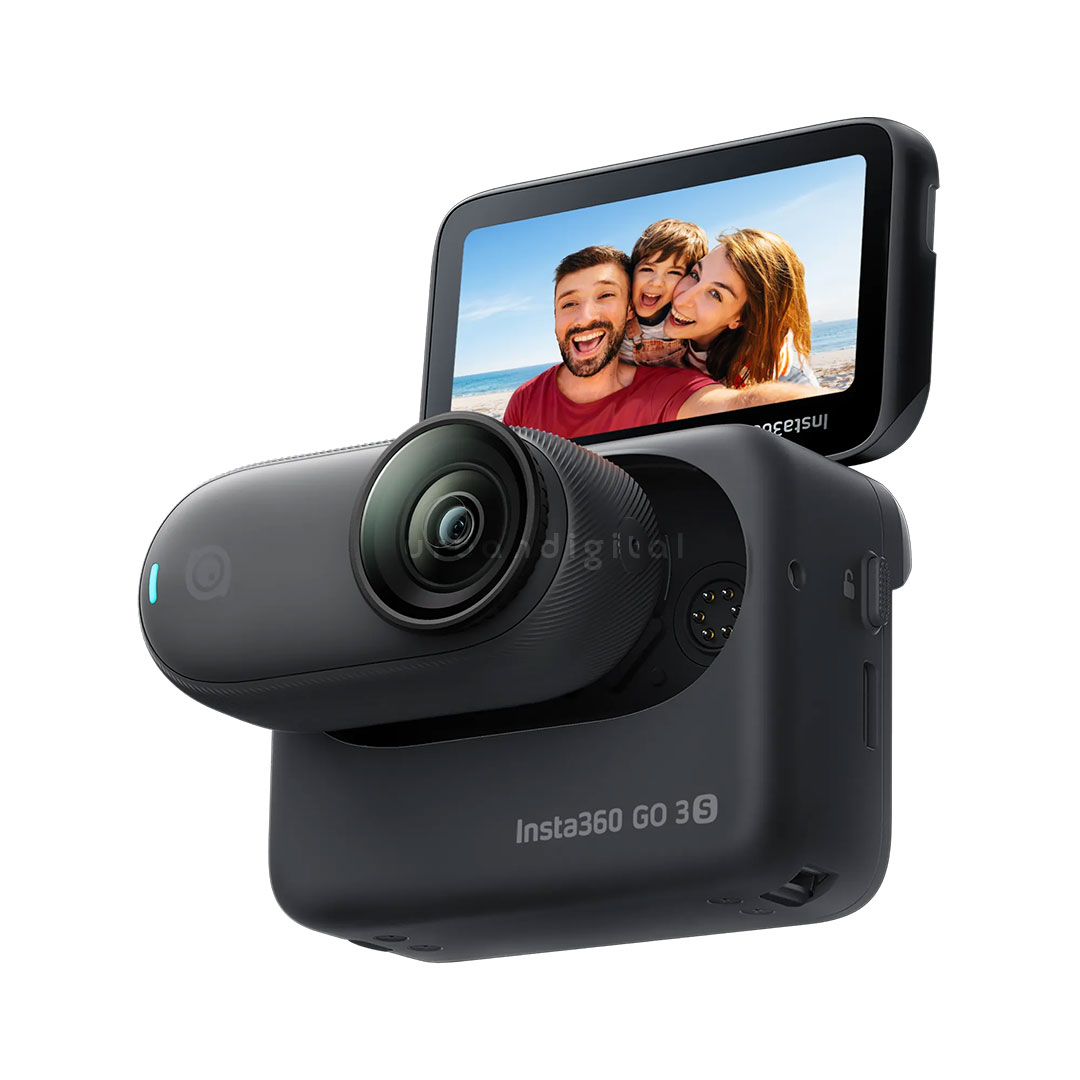 kamera Insta360 GO 3S dengan action pod
