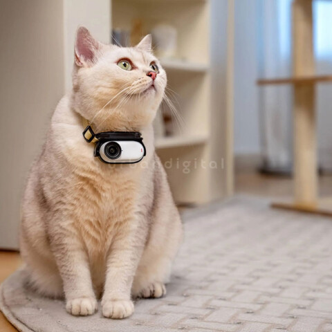 Insta360 GO 3S dipakai kucing