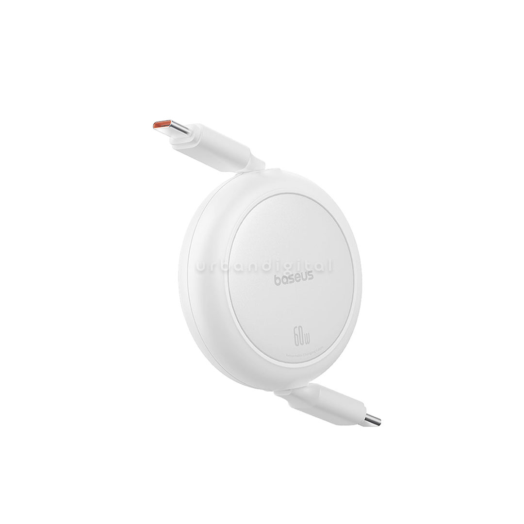 Kabel gulung USB-C Baseus Free 2 Pull Mini Putih