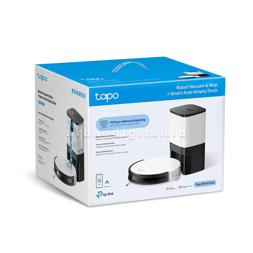 kemasan robot vacuum TAPO RV10 Plus