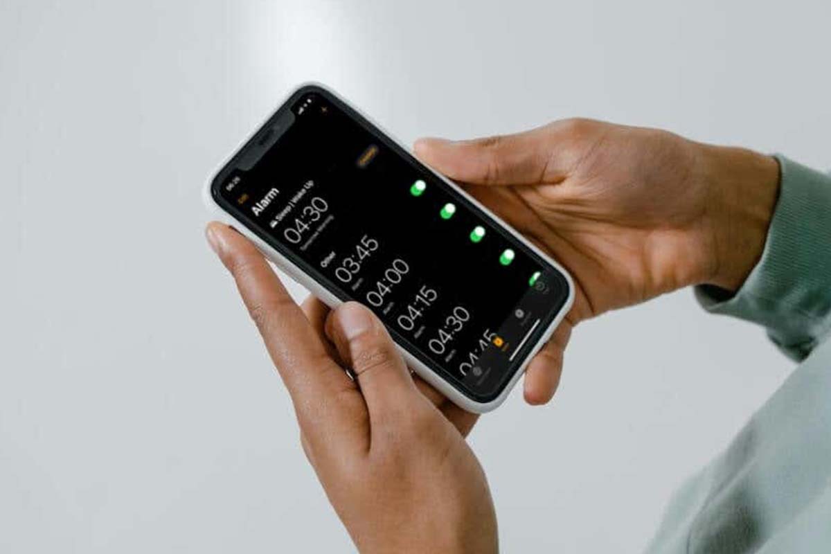 alarm di iphone