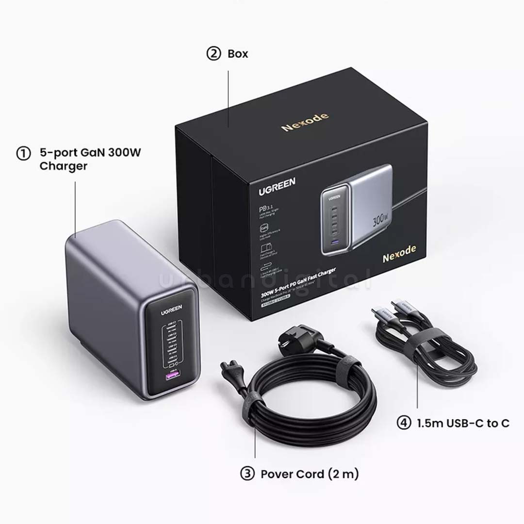 Charger GaN UGREEN Nexode 300W