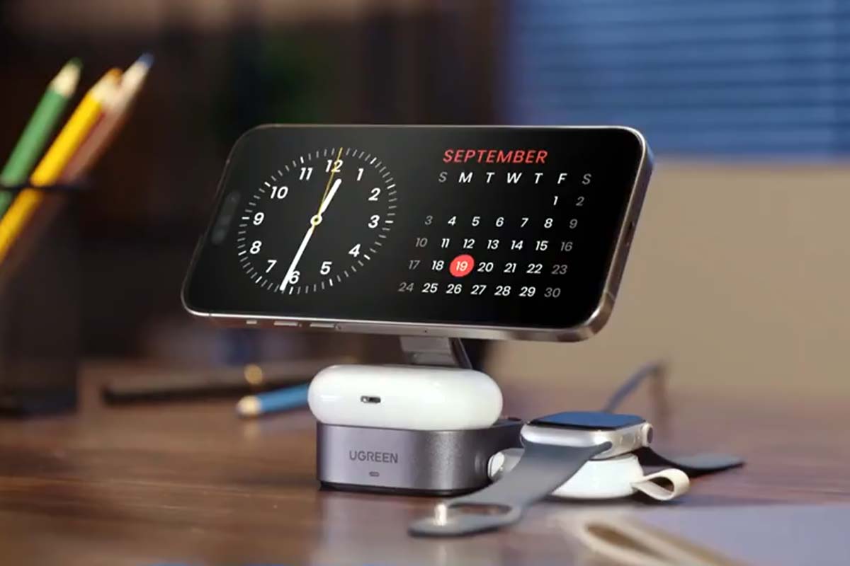 UGREEN 2-in-1 Magsafe Charger