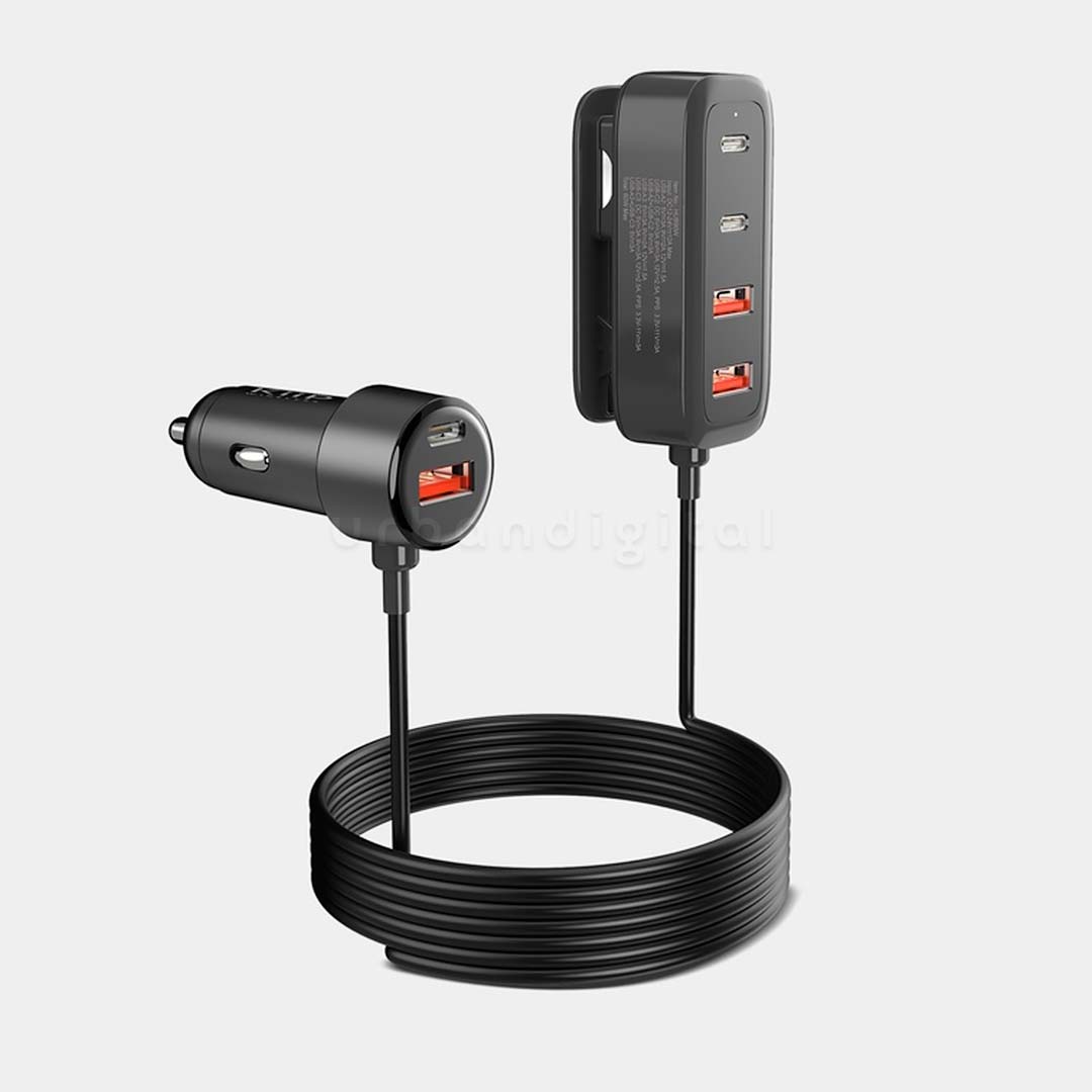 charger mobil KiiP HUB90W 6-in-1