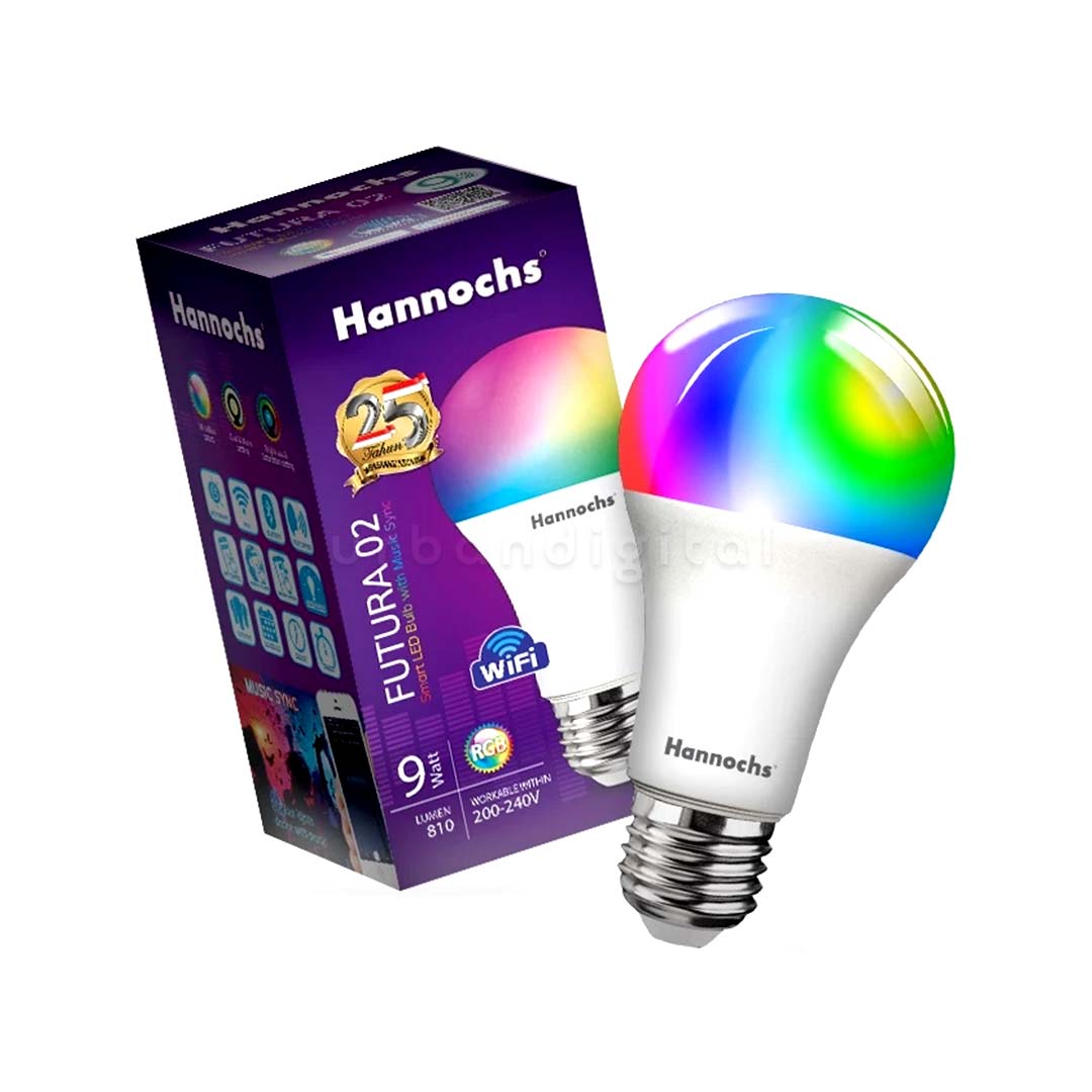 lampu hannochs futura 02 smart led rgb