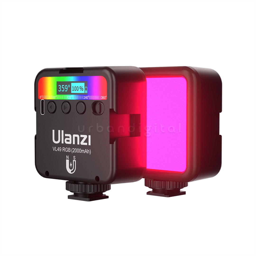 lampu led mini ulanzi VL49 RGB