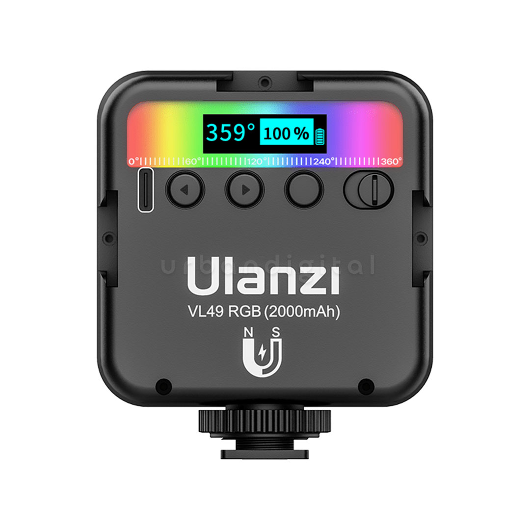 lampu led mini ulanzi VL49 RGB