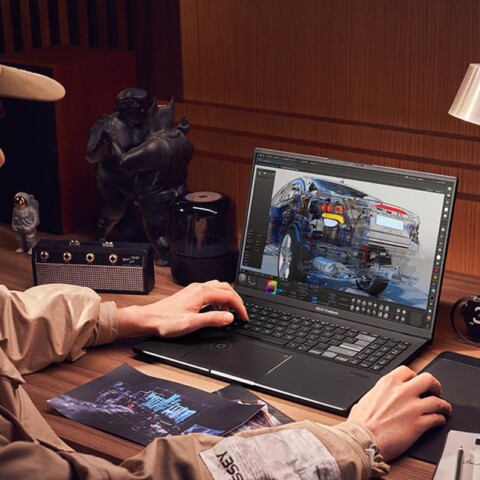 laptop untuk desain grafis vivobook pro 16x