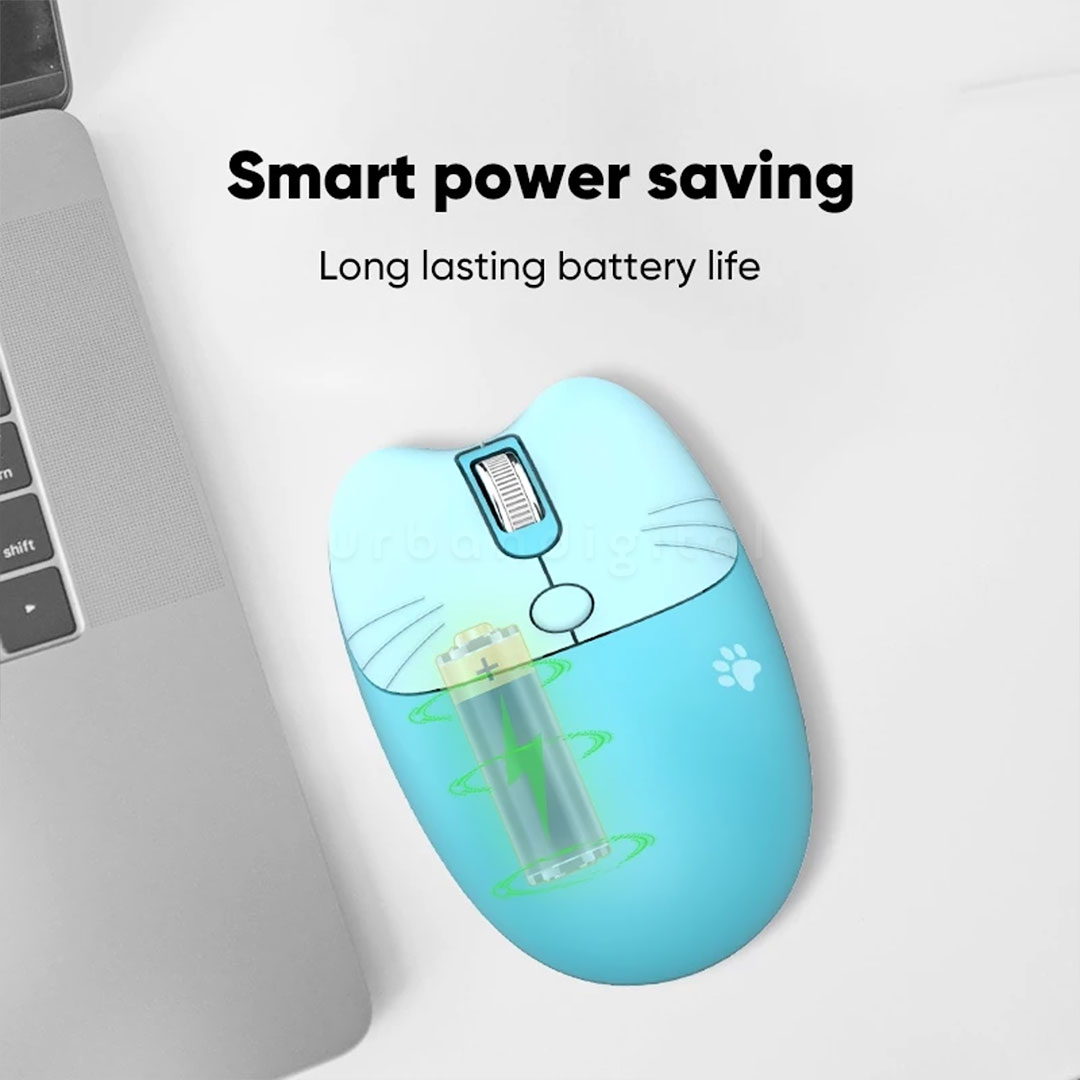 mouse wireless mofii cute cat design m3