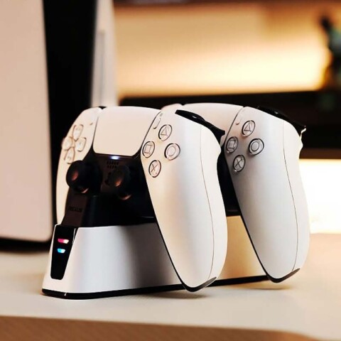 Rexus Dual Charging Dock untuk Joystick DualSense PS5