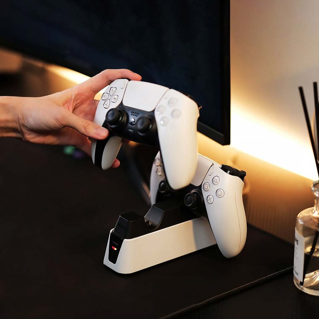 Rexus Dual Charging Dock untuk joystick PS5